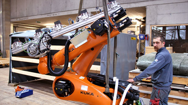 Vorschau des Videos zum Versand einer Roboteranlage